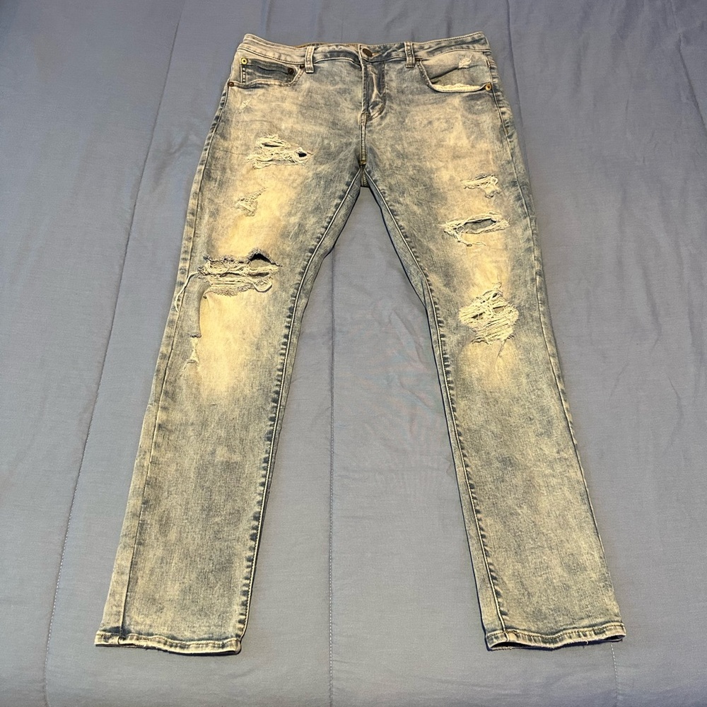 American Eagle Skinny Ripped Jeans